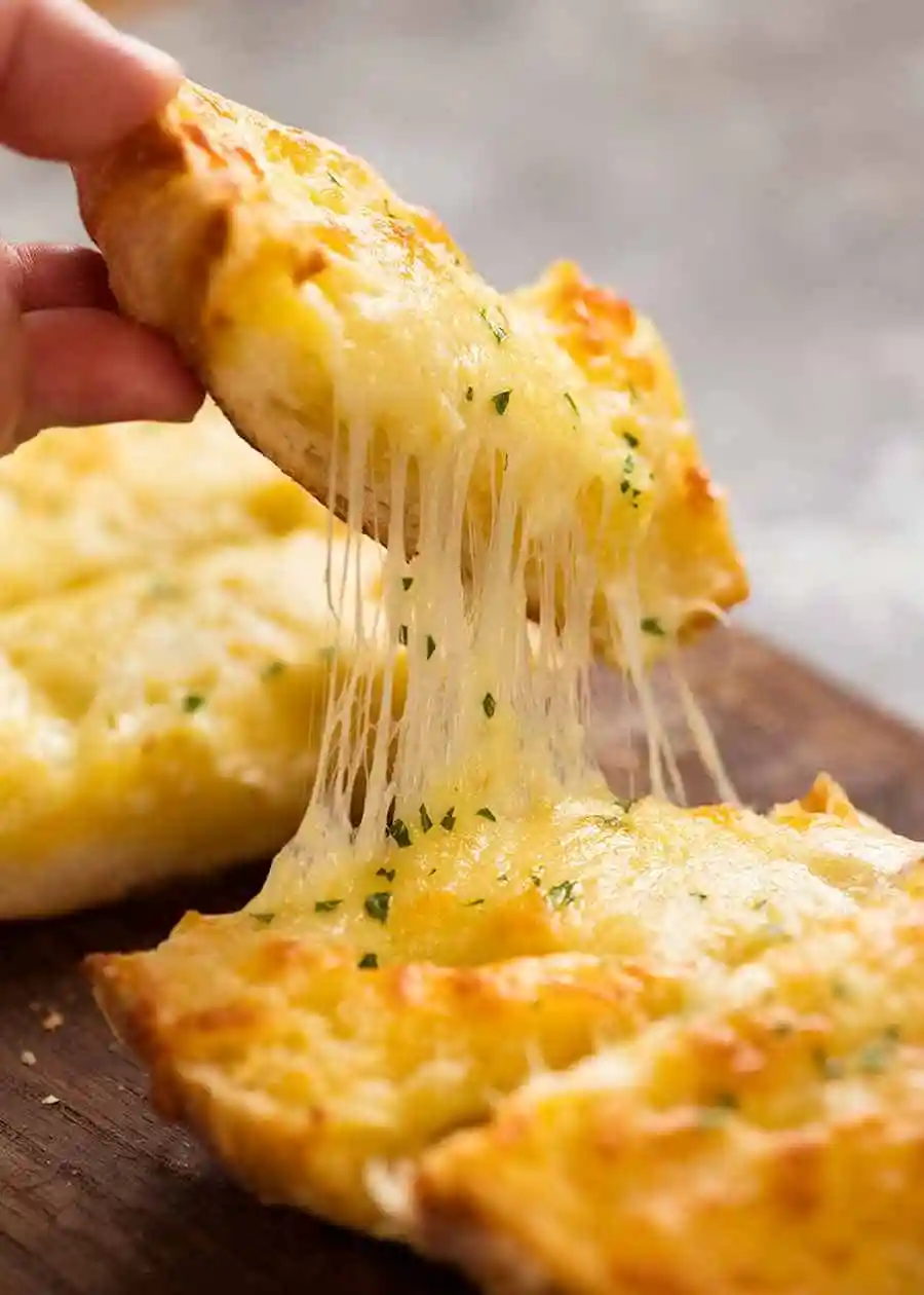 Garlic Ciabatta With Cheese (v)
